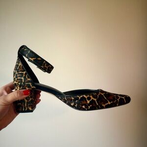J. Crew Leopard Print Heels